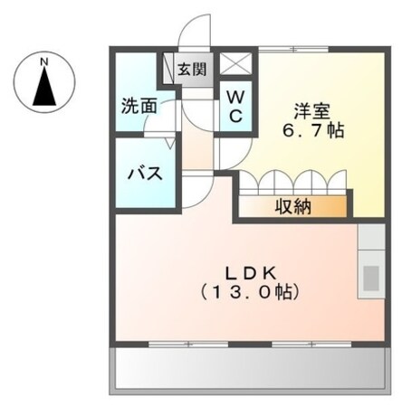 プランドールの物件間取画像